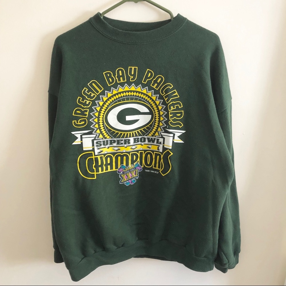 Vintage Green Bay Packers Super Bowl Sweatshirt